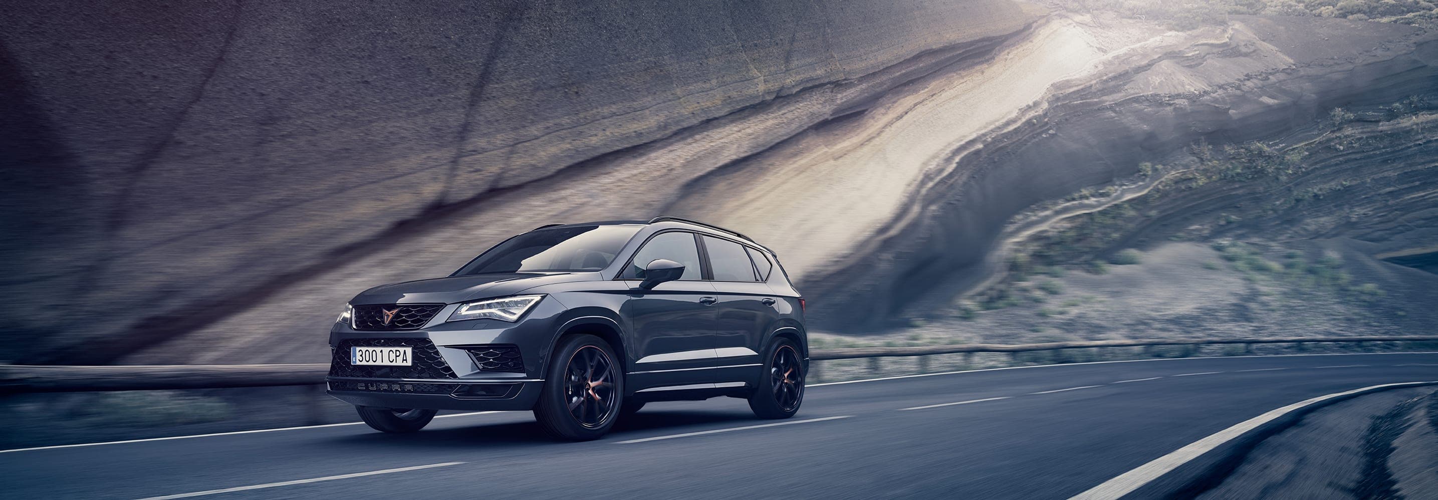 The amazing CUPRA Ateca on the road
