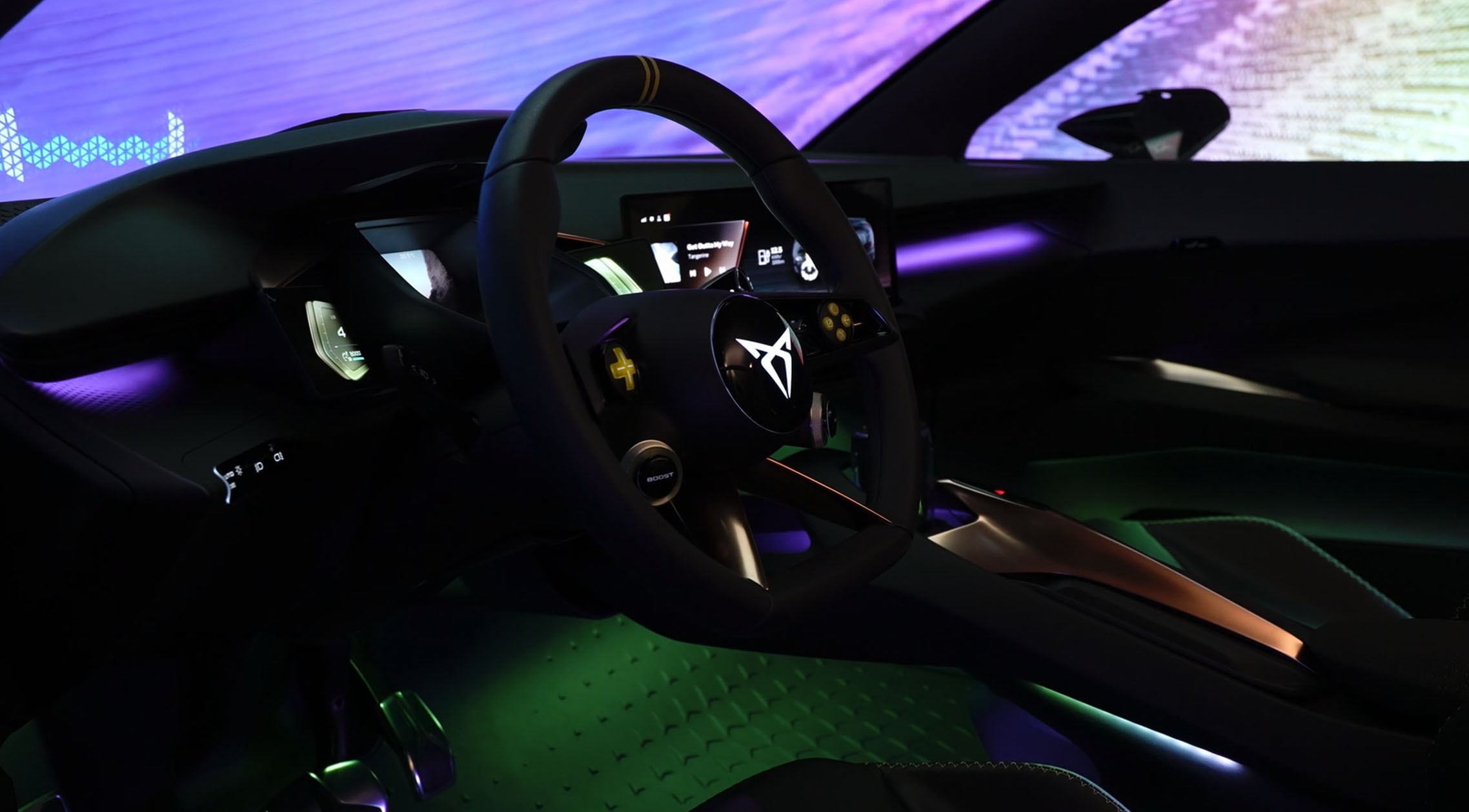 L'intérieur de la CUPRA UrbanRebel L'intérieur de la CUPRA UrbanRebel