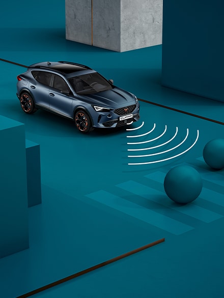 cupra ateca emergency assist system technology